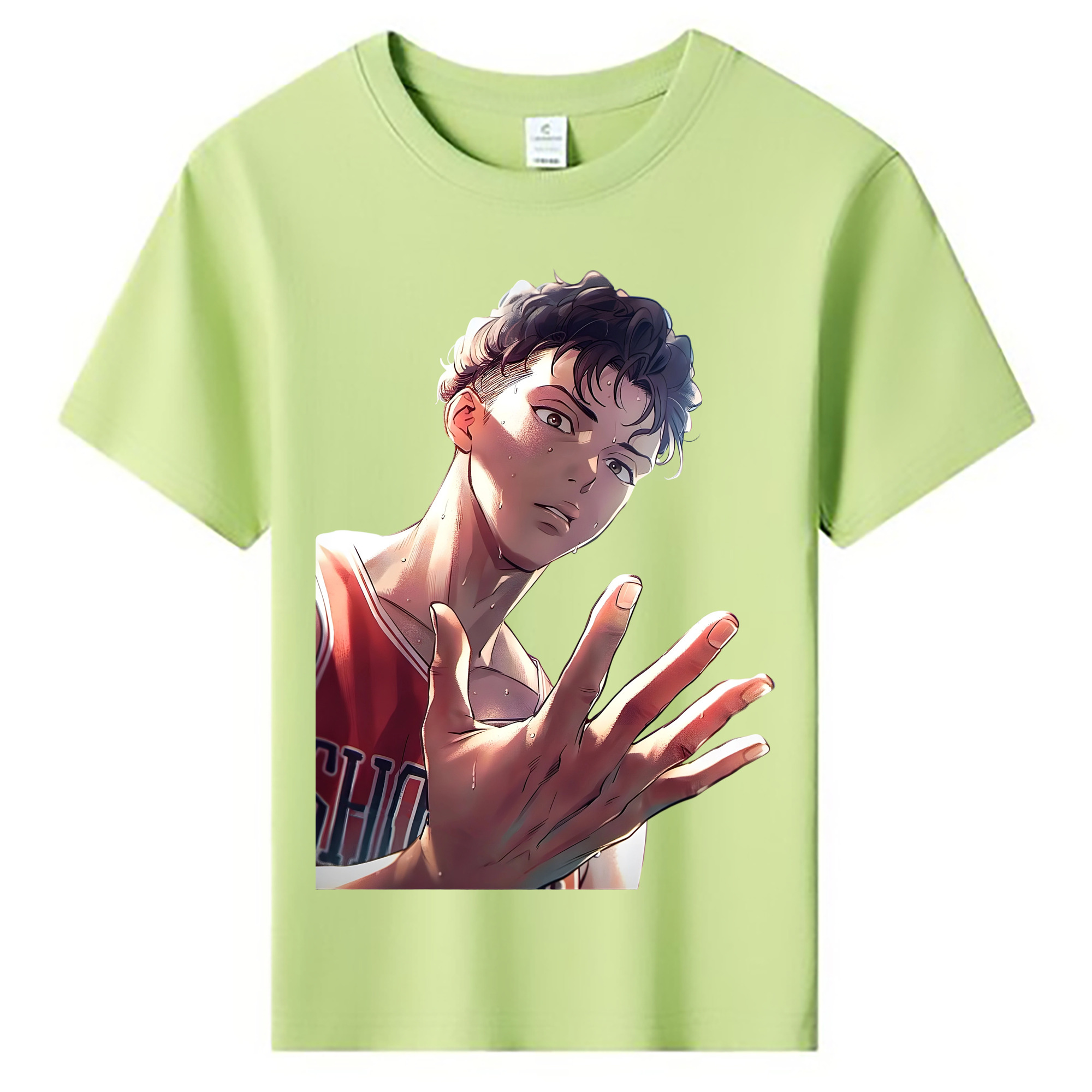 （画像用） SLAM DUNK／スラムダンク 綿100％キッズTシャツ（フロントプリント）